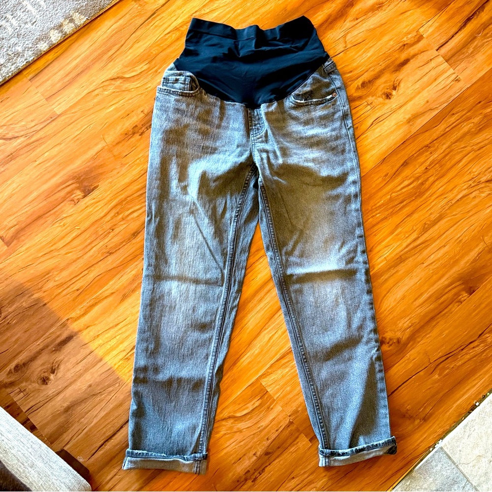 Full Panel Maternity Boyfriend Jean